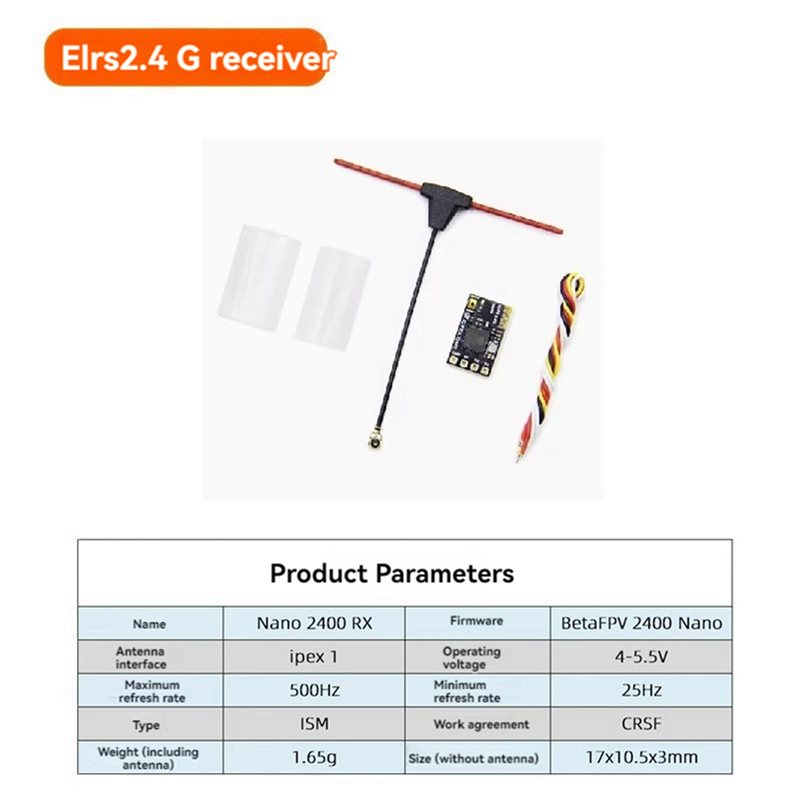 ABXE-5X ELRS Receiver 2.4Ghz N - Antenna 2.4Ghz ulasan dan harga