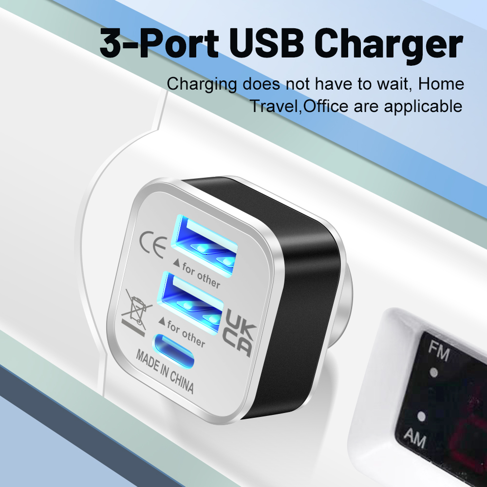 3-Port New 2.0 2USB+Type-c Cha - Ipex Connector ulasan dan harga