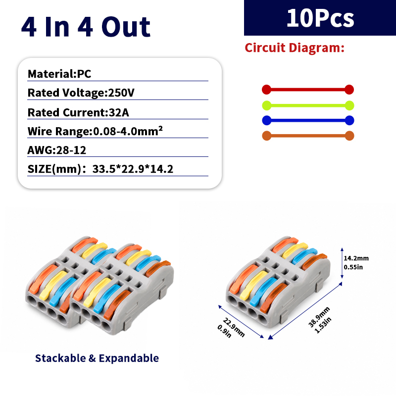 Electrical Wire Connector Asso - Screw Terminal Block ulasan dan harga