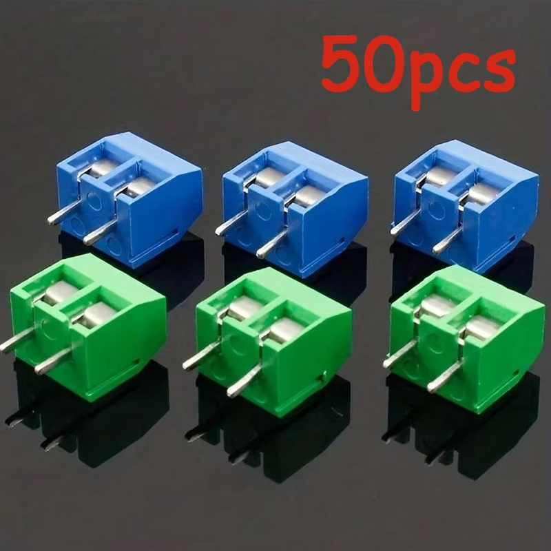 50PCS PCB Terminal Block Conne - Screw Terminal Block ulasan dan harga