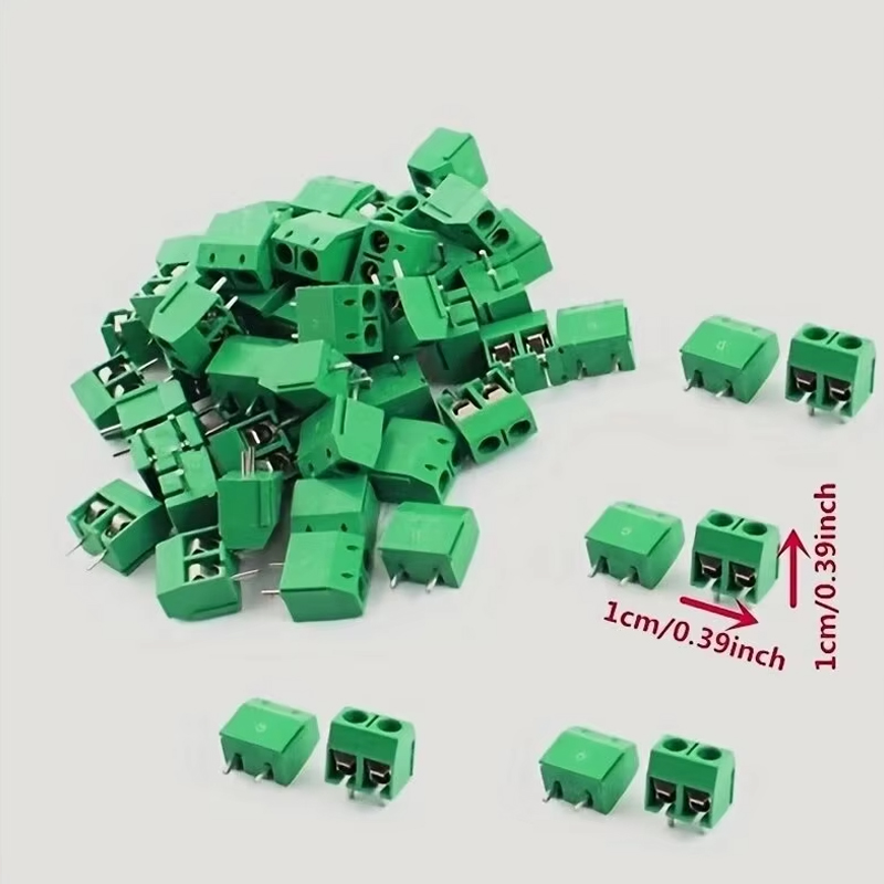 50PCS PCB Terminal Block Conne - Screw Terminal Block ulasan dan harga