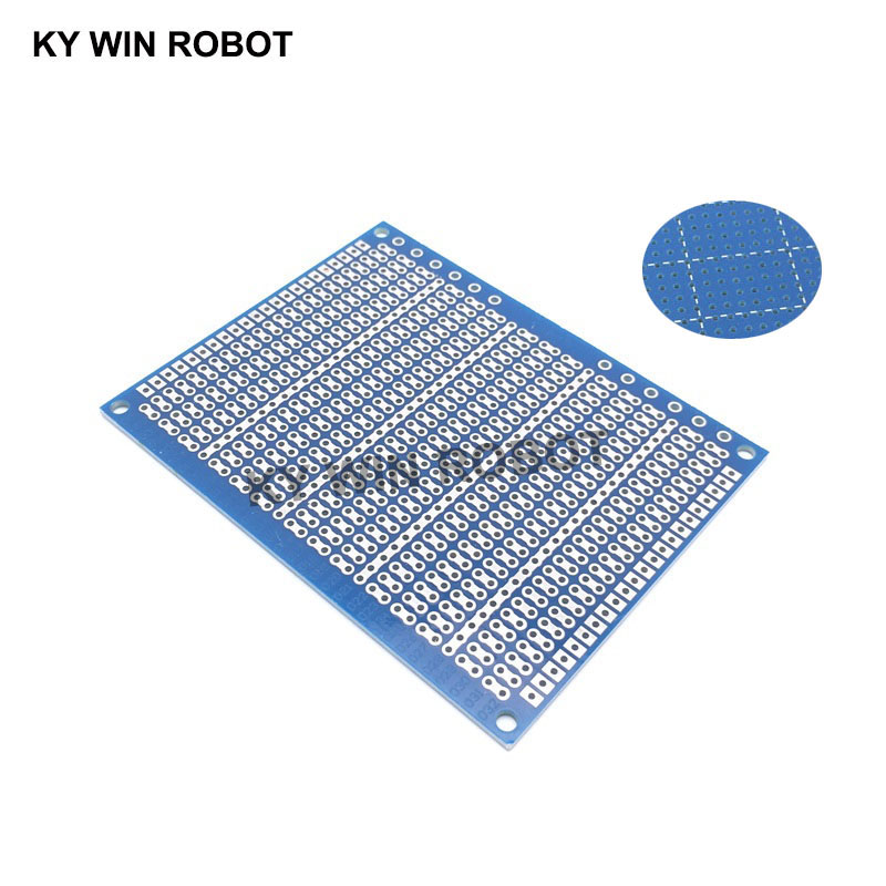 1pcs DIY 7*9CM Blue Single Sid - Pcb Prototyping Board ulasan dan harga