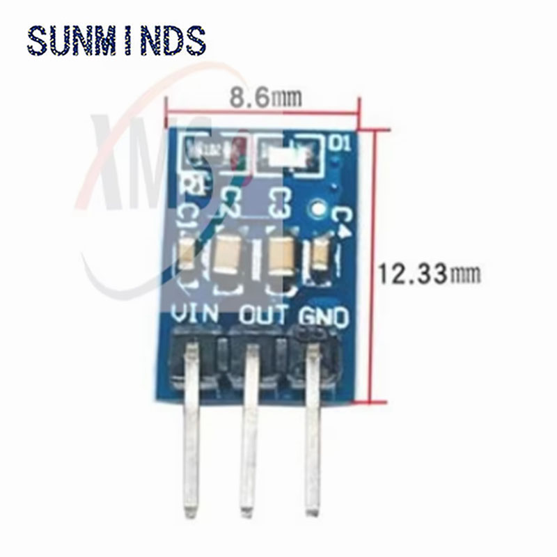 1-10PCS 5V To 3.3V DC-DC Step  - Ams1117 Module ulasan dan harga