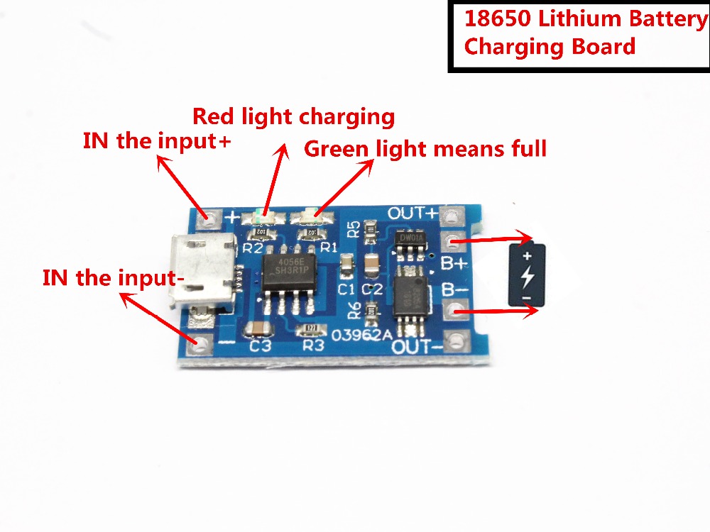 3pcsType-c/Micro/Mini USB 5V 1 - Tp4056 Module ulasan dan harga