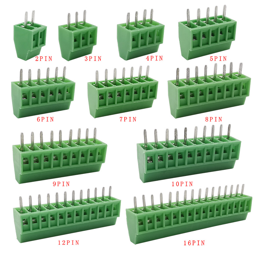 10Pcs Pitch 2.54mm PCB Screw T - Screw Terminal Block ulasan dan harga