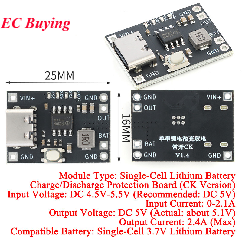 20Pcs/1pc MH-CD42 DC 5V 2A Mob - Li Ion Charger Module ulasan dan harga