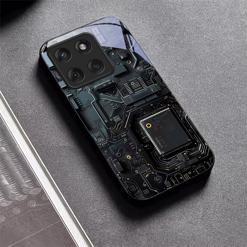 Circuit Board Art Black Glass  - Proto Board ulasan dan harga