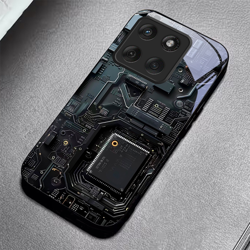Circuit Board Art Black Glass  - Proto Board ulasan dan harga